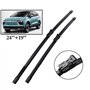 Balais D'essuie-Glace Avant pour Aiways U5 2019-2023 Pare-Brise Voiture Balais De Pluie Essuie-Glace LHD 24"+19". Essuie-Glace