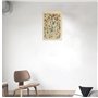 Fituenly Vintage Botanique Affiche Fleurs Plantes Mur Art Autocollant Floral Impression Illustration Murale pour Salon Bureau Sa