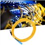 Cavalier de Fibre 5 pièces SC à FC câble à Fibre Optique de Base monomode 5M câble de Fibre Optique Cavalier Cordon de raccordem