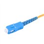 Cavalier de Fibre 5 pièces SC à FC câble à Fibre Optique de Base monomode 5M câble de Fibre Optique Cavalier Cordon de raccordem