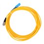 Cavalier de Fibre 5 pièces SC à FC câble à Fibre Optique de Base monomode 5M câble de Fibre Optique Cavalier Cordon de raccordem