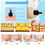 KYZTMHC 110v/220v Masseur Anti Cellulite Machine Massage avec 5 Têtes De Massage Perte De Poids Appareil pour Maigrir Au Ventre,