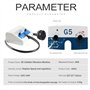 KYZTMHC 110v/220v Masseur Anti Cellulite Machine Massage avec 5 Têtes De Massage Perte De Poids Appareil pour Maigrir Au Ventre,