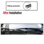 pour Toyota C-HR CHR 2016 2017 2018 2019 2020 3 Pièces Balais D'essuie-Glace Pare-Brise Avant Arrière Balais d'essuie-Glace de V