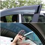 LVTFCO 4 Pièces Déflecteurs de Vent Voiture pour Renault Captur 2013 2014 2015, Vitre Voitur Déflecteurs Deflecteur D Air Déflec