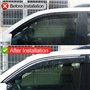 LVTFCO 4 Pièces Déflecteurs de Vent Voiture pour Renault Captur 2013 2014 2015, Vitre Voitur Déflecteurs Deflecteur D Air Déflec