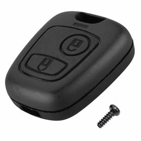 Remplacement de la clé de Voiture la Voiture la 2 Bouton Entrée télécommande avec Lame et Pas Logo pour la C1 C2 C3 C5 2 Bouton