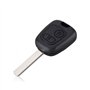 Remplacement de la clé de Voiture la Voiture la 2 Bouton Entrée télécommande avec Lame et Pas Logo pour la C1 C2 C3 C5 2 Bouton