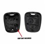 Remplacement de la clé de Voiture la Voiture la 2 Bouton Entrée télécommande avec Lame et Pas Logo pour la C1 C2 C3 C5 2 Bouton