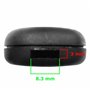 Remplacement de la clé de Voiture la Voiture la 2 Bouton Entrée télécommande avec Lame et Pas Logo pour la C1 C2 C3 C5 2 Bouton