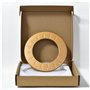 Candeon Pochoir Cercle, 10-78mm Trace Cercle Outil De Dessin De Cercle Réglable Modèle De Dessin De Cercle En Acier Inoxydable N