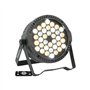 Ibiza light - Pack de 8 Projecteurs Blancs Par THINPAR-36X1WHITE - Télécommande DMX Extra-plats Soirée Dj LED Fête Club Discothè