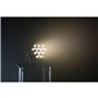 Ibiza light - Pack de 8 Projecteurs Blancs Par THINPAR-36X1WHITE - Télécommande DMX Extra-plats Soirée Dj LED Fête Club Discothè