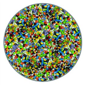 GEORPLAST ICA GC13 Gravier coloré pour Aquarium 1