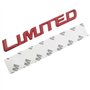 PartyUnix emblèmes Autocollant Voiture 3D Logo métal Insigne pour Limited Latéral Corps Queue de Coffre Badges Accessoires Colla