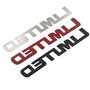 PartyUnix emblèmes Autocollant Voiture 3D Logo métal Insigne pour Limited Latéral Corps Queue de Coffre Badges Accessoires Colla
