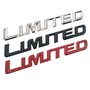 PartyUnix emblèmes Autocollant Voiture 3D Logo métal Insigne pour Limited Latéral Corps Queue de Coffre Badges Accessoires Colla
