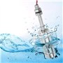 WNSC Capteur de Niveau d'eau Liquide de commutateur de Niveau de Liquide de Flotteur de Double Boule pour la Piscine(Floating Bo