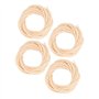 4 pièces fordurableUkulele Bass String U bass String Set pour Ukulele Remplacement Accessoires Pièces,Accessoires De Jeu