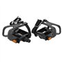 Pédales de vélo avec cale-Pieds en Nylon Professionnel pour vélo de Montagne de Route pour Accessoires de vélos de Montagne peda