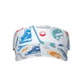 Hockey Elements Creative Motif Imprimé Unisexe Visière Chapeau Creux Top Design Mode pour Sports Activités de Plein Air Noir