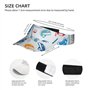 Hockey Elements Creative Motif Imprimé Unisexe Visière Chapeau Creux Top Design Mode pour Sports Activités de Plein Air Noir, no