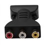 HDMI à Adapter Portable HDMI à AV Rouge Blanc Jaune HDMI à AV Converter HD HDMI à AV
