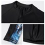 RWHXN Combinaison de Plongée pour Femme, Ensemble de 5 Pièces Protection UV, Combinaisons Humides Elastique Manches Longues, Mai