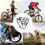 Teksome Porte-Bagages Avant pour vélo de Montagne, Porte-Bagages Avant Facile à Installer pour équipement de Cyclisme, Support p