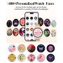 CATGIFF Montre Connectée Femme avec Appel, 1.27" HD Smartwatch IP68 avec Fonction Féminine/120+ Modes Sport/Fréquence/Cardiaque/