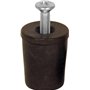 Parapluie pour volet roulant - 8 pièces - Pare-chocs - Hauteur 29 mm - Parapluie avec vis - Bouchon conique pour enrouleur - Par