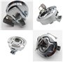 Bateau Hatch Latch Pull Marine,Tianher Loquet de Trappe Affleurant en Alliage de Zinc Avec Porte De Verrouillage pour Yacht Remo