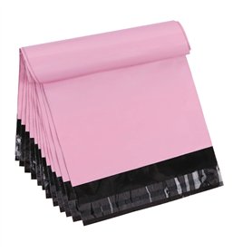 Teqooza Lot de 50 enveloppes postales roses de 17