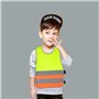 Hycoprot Enfants Sécurité Gilet Gilets Bébé Haute Visibilité Réfléchissant Toddler Vêtements De Travail Veste 2 Bandes Élastique