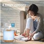 Grand diffuseur d'aromathérapie 1600 ml Humidificateur d'huiles essentielles adapté aux grandes pièces, fonctionne pendant 35 he