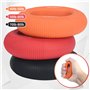 KOOOGEAR Lot de 6 balles d'exercice pour les doigts - Entraînement de la main en silicone multicolore