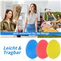 KOOOGEAR Lot de 6 balles d'exercice pour les doigts - Entraînement de la main en silicone multicolore