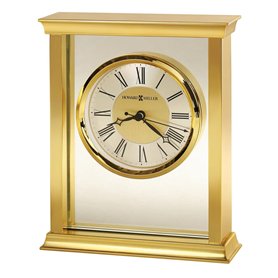 Howard Miller Horloge de Table Monticello en Laiton de 6 Pouces