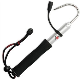 Rapala - Gaffe Téléscopique ProGuide Fishing Gaff - Gaffe Pêche en Aluminium - Matériel de Pêche Léger - Avec Protège-Crochet -