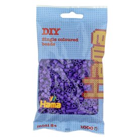 Hama - 207-07 - Loisirs Créatifs - Perles et Bijoux - Sachet 1000 Perles - Violet
