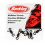 Berkley Emerillon de Pêche Rolling Emerillon Rolling MC Mahon Taille 3 100 LB Noir Carpe Mer Rivière