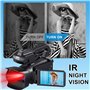 Caméra vidéo 6K 64MP HD Caméscope WiFi IR Vision Nocturne YouTube Caméras Vidéo Caméras Vidéo 4.0 Pouces Tactile 18X Zoom Numéri