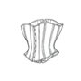 Butterick Patron de Couture en Coton, métal, Blanc, 12-14-16