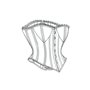 Butterick Patron de Couture en Coton, métal, Blanc, 12-14-16