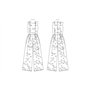 Vogue Patterns V1806B5 Patrons de vêtements de Sport pour Femme Taille 36 à 44, Papier, 8-10-12-14-16
