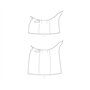 Butterick B6934A Jupe portefeuille pour femme en deux longueurs A (XS-S-M-L-XL-XXL)