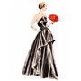 Vogue V1963E5 Robe de soirée pour femme E5 (42-44-46-48-50)