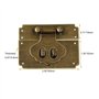fermoir à loquet - Charnières pour meubles - Accessoires de q