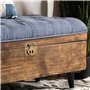 Tiazza Petit loquet en laiton antique pour petite boîte d'armoire, fermoir à loquet - Charnières pour meubles - Accessoires de q