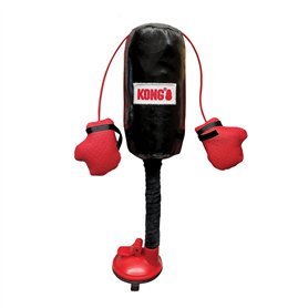 KONG Connects Sac de frappe avec gants de boxe remplis d'herbe à chat